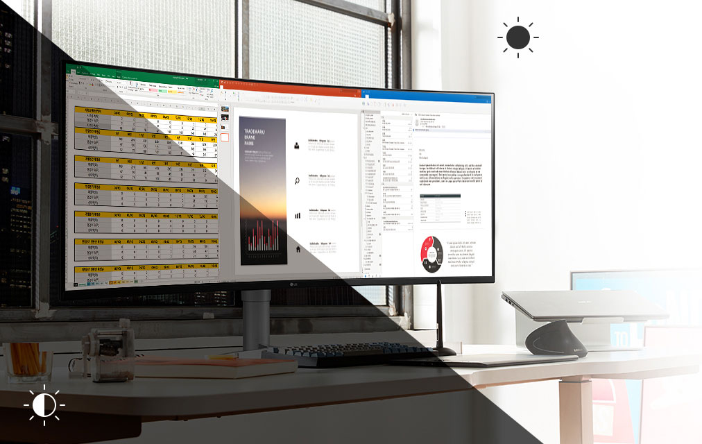 Màn hình LG 38WN95C-W 38 inch UltraWide QHD + IPS với kết nối Thunderbolt 3