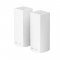 Router Linksys WHW0302-AH Velop Intelligent Mesh WiFi System, Tri-Band, 2-Pack White (AC2200)
