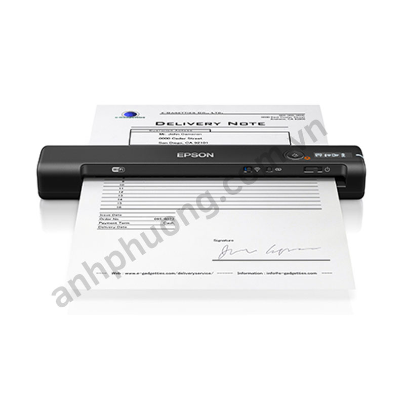 Epson WorkForce ES-60W Wi-Fi Portable Sheetfed Document Scanner