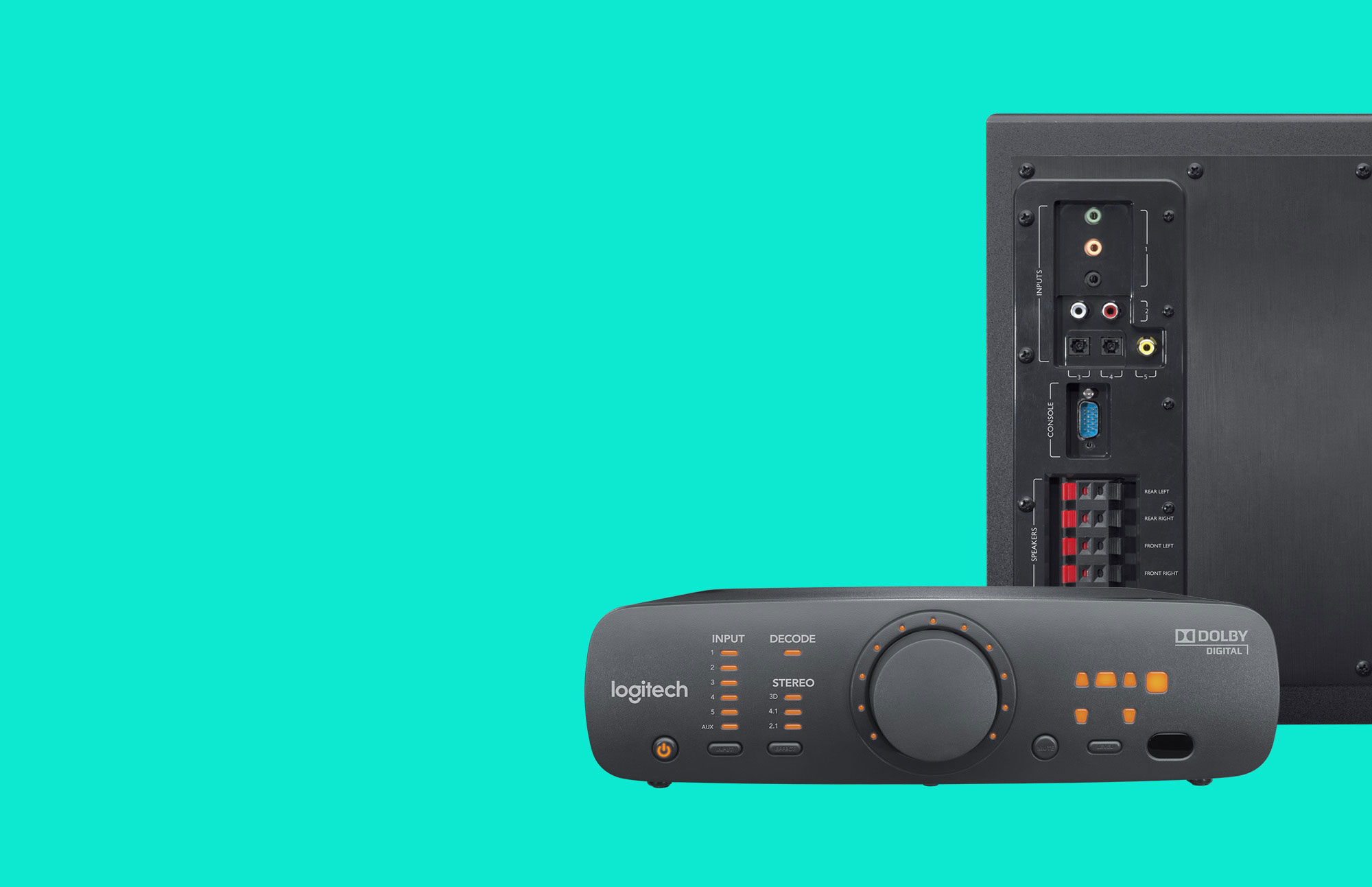 Loa Logitech Z906 Cài đặt linh hoạt